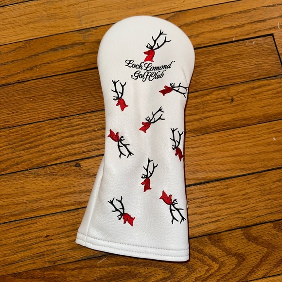 ⛳️ White Loch Lomond Stag Scotland Golf Club Hybird Headcover 🏌️‍♂️ - Picture 1 of 1